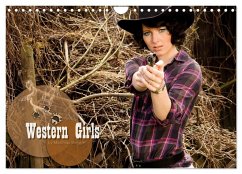Western Girls (Wandkalender 2024 DIN A4 quer), CALVENDO Monatskalender