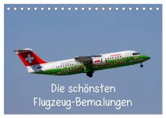 Die schönsten Flugzeug-Bemalungen (Tischkalender 2024 DIN A5 quer), CALVENDO Monatskalender - Heilscher, Thomas