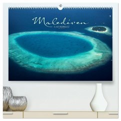 Malediven ¿ Das Paradies im Indischen Ozean III (hochwertiger Premium Wandkalender 2024 DIN A2 quer), Kunstdruck in Hochglanz