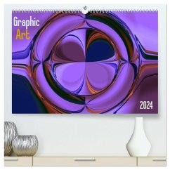 Graphic Art 2024 (hochwertiger Premium Wandkalender 2024 DIN A2 quer), Kunstdruck in Hochglanz