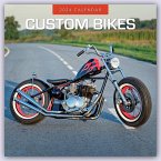Custom Bikes 2024 Square Wall Calendar