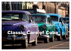 Classic Cars of Cuba (Wandkalender 2024 DIN A4 quer), CALVENDO Monatskalender