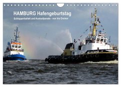 Hamburg Hafengeburtstag (Wandkalender 2024 DIN A4 quer), CALVENDO Monatskalender