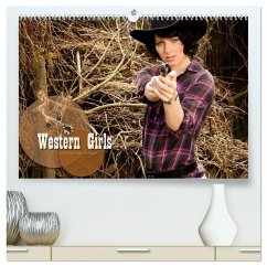 Western Girls (hochwertiger Premium Wandkalender 2024 DIN A2 quer), Kunstdruck in Hochglanz