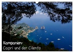 Kampanien ¿ Capri und der Cilento (Wandkalender 2024 DIN A3 quer), CALVENDO Monatskalender - Hegerfeld-Reckert, Anneli