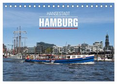 Hansestadt Hamburg (Tischkalender 2024 DIN A5 quer), CALVENDO Monatskalender - Kerpa, Ralph