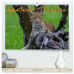 Abenteuer Tansania, Afrika (hochwertiger Premium Wandkalender 2024 DIN A2 quer), Kunstdruck in Hochglanz