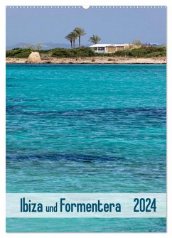 Ibiza und Formentera (Wandkalender 2024 DIN A2 hoch), CALVENDO Monatskalender