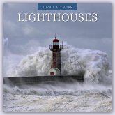 Lighthouses 2024 Square Wall Calendar