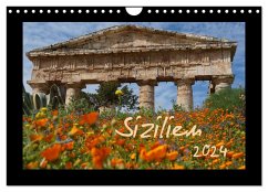 Sizilien (Wandkalender 2024 DIN A4 quer), CALVENDO Monatskalender
