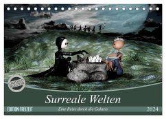 Surreale Welten (Tischkalender 2024 DIN A5 quer), CALVENDO Monatskalender - Buch, Norbert