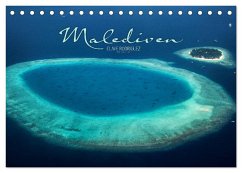Malediven ¿ Das Paradies im Indischen Ozean III (Tischkalender 2024 DIN A5 quer), CALVENDO Monatskalender