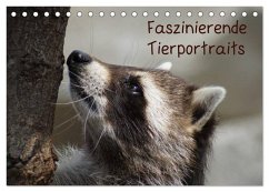 Faszinierende Tierportraits (Tischkalender 2024 DIN A5 quer), CALVENDO Monatskalender