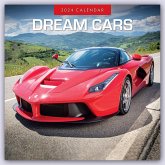 Dream Cars 2024 Square Wall Calendar