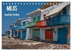 Milos, Insel der Farben (Tischkalender 2024 DIN A5 quer), CALVENDO Monatskalender - Dummermuth, Stefan
