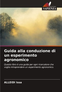 Cover Guida alla conduzione di un esperimento agronomico