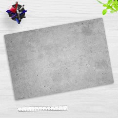 Cover-your-desk Schreibtischunterlage für Kinder und Erwachsene Betonoptik hell, aus hochwertigem Vinyl , 60 x 40 cm