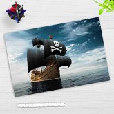 Cover-your-desk Schreibtischunterlage für Kinder und Erwachsene Piratenschiff, aus hochwertigem Vinyl , 60 x 40 cm Cover-your-desk Schreibtischunterlage für Kinder und Erwachsene Piratenschiff, aus hochwertigem Vinyl , 60 x 40 cm