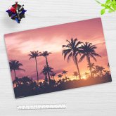 Cover-your-desk Schreibtischunterlage Vinyl Palmen im Sonnenuntergang, 60 x 40 cm