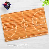 Cover-your-desk Schreibtischunterlage Vinyl Basketball Court, 60 x 40 cm