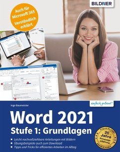 Word 2021 - Stufe 1: Grundlagen (eBook, PDF) - Baumeister, Inge