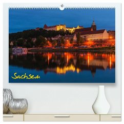 Sachsen (hochwertiger Premium Wandkalender 2024 DIN A2 quer), Kunstdruck in Hochglanz - Kirsch, Gunter