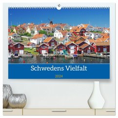 Schwedens Vielfalt (hochwertiger Premium Wandkalender 2024 DIN A2 quer), Kunstdruck in Hochglanz - Pantke, Reinhard