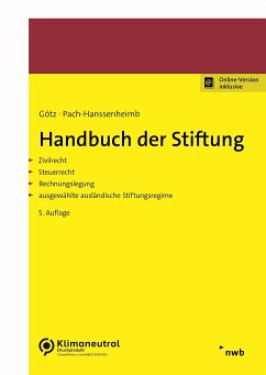 Handbuch der Stiftung - Götz, Hellmut;Pach-Hanssenheimb, Ferdinand