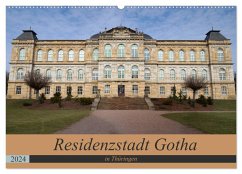 Residenzstadt Gotha in Thüringen (Wandkalender 2024 DIN A2 quer), CALVENDO Monatskalender