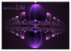 Die Farbe Lila (Wandkalender 2024 DIN A2 quer), CALVENDO Monatskalender - Art, gabiw
