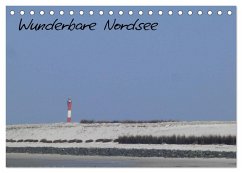Wunderbare Nordsee (Tischkalender 2024 DIN A5 quer), CALVENDO Monatskalender