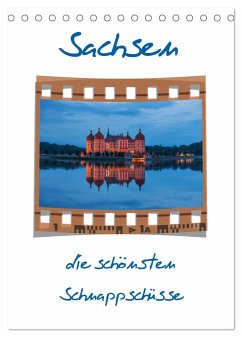 Sachsen (Tischkalender 2024 DIN A5 hoch), CALVENDO Monatskalender - Kirsch, Gunter