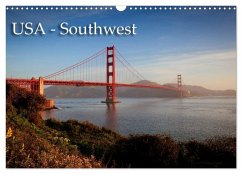 USA - Southwest (Wandkalender 2024 DIN A3 quer), CALVENDO Monatskalender