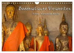 Buddhistische Weisheiten (Wandkalender 2024 DIN A4 quer), CALVENDO Monatskalender - Kulla, Alexander