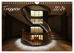 Treppen (Wandkalender 2024 DIN A4 quer), CALVENDO Monatskalender
