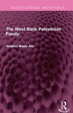 Cover The West Bank Palestinian Family (eBook, ePUB)