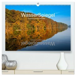 WasserSpiegel Mecklenburgische Seenplatte (hochwertiger Premium Wandkalender 2024 DIN A2 quer), Kunstdruck in Hochglanz