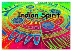 Indian Spirit (Wandkalender 2024 DIN A4 quer), CALVENDO Monatskalender