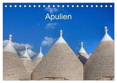 Apulien (Tischkalender 2024 DIN A5 quer), CALVENDO Monatskalender - Kruse, Joana