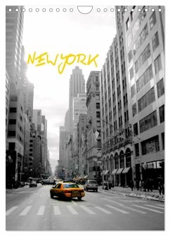 New York (Wandkalender 2024 DIN A4 hoch), CALVENDO Monatskalender - Brun, Annina