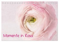 Momente in Rosa (Tischkalender 2024 DIN A5 quer), CALVENDO Monatskalender