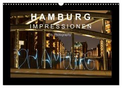 Hamburg - Impressionen (Wandkalender 2024 DIN A3 quer), CALVENDO Monatskalender
