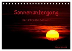 Sonnenuntergang (Tischkalender 2024 DIN A5 quer), CALVENDO Monatskalender - Schmidt, Sabine