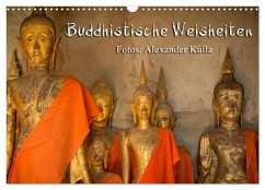 Buddhistische Weisheiten (Wandkalender 2024 DIN A3 quer), CALVENDO Monatskalender