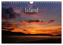 Island (Wandkalender 2024 DIN A4 quer), CALVENDO Monatskalender - Gerken, Klaus