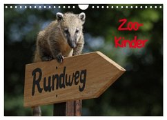 Zoo-Kinder (Wandkalender 2024 DIN A4 quer), CALVENDO Monatskalender