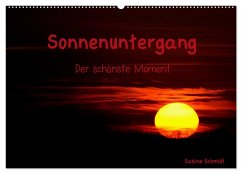 Sonnenuntergang (Wandkalender 2024 DIN A2 quer), CALVENDO Monatskalender