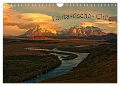 Fantastisches Chile (Wandkalender 2024 DIN A4 quer), CALVENDO Monatskalender - Voß, Michael