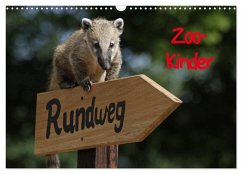 Zoo-Kinder (Wandkalender 2024 DIN A3 quer), CALVENDO Monatskalender