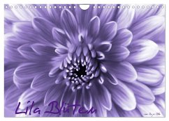 Lila Blüten (Wandkalender 2024 DIN A4 quer), CALVENDO Monatskalender - Otto, Anja